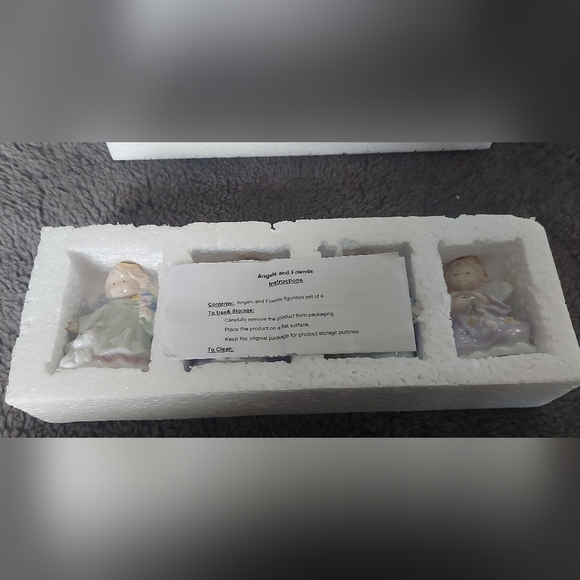 Charming Angel Figurine Set - Pastel Collection - Picture 10 of 14